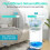 Dehumidifier and Air Purifier 2 in 1 for Home Kitchen,Black EU Plug 7