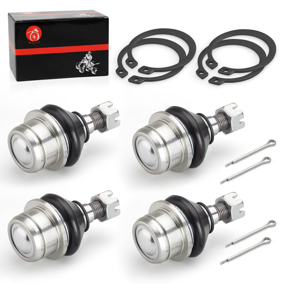 Upper & Lower Ball Joint Set Compatible With Kawasaki Prairie 360 700 Brute Force 650 750 Kfx700 Teryx Teryx4 750 800 Mule Prodx Dxt Fxt Fx Fxr M 746626479904