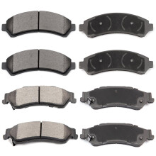 ECCPP D726-7593 D729-7596 Przedni i tylny ceramiczny zestaw klockw hamulcowych pasuje do Chevrolet Blazer 1997-2005 Dla Chevrolet S10 1998-2004 Dla