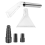 Vacuum extractor attachment for carpet cleaning 1