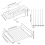 For Foodi Double Cooker Series Rectangular Grill Rack 3