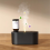 Waterless Diffuser for Essential Oil Nebulizer,Mini Air Machine Black 3