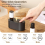 Waterless Diffuser for Essential Oil Nebulizer,Mini Air Machine Black 7