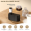 Waterless Diffuser for Essential Oil Nebulizer,Mini Air Machine Black 4