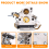 Chainsaw Carburetor with Air Filter for 435 440 8