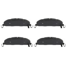 ECCPP D1400-8508 zestaw tylnych plmetalicznych klockw hamulcowych-pasuje do Dodge Ram 2500 2009-2010 3500 2009-2010 1500 2012 2500 2011-2018 3500 2
