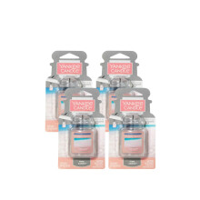 Yankee Candle Auto-Lufterfrischer zum Aufhngen im Autoglas, neutralisiert Gerche bis zu 30 Tage, Pink Sands, 0,96 oz (4er-Pack)