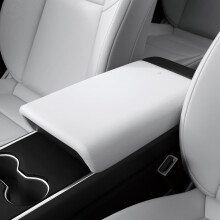 Spigen antislip armsteunhoes voor middenconsole ontworpen voor Tesla Model 3 & Y 2025/2024/2023 met EZ Snap On-installatie [niet compatibel met nieuw
