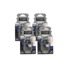 Yankee Candle Auto-Lufterfrischer, hngendes Autoglas, neutralisiert Gerche bis zu 30 Tage, Mittsommernacht, 0,96 Unzen (4er-Pack)