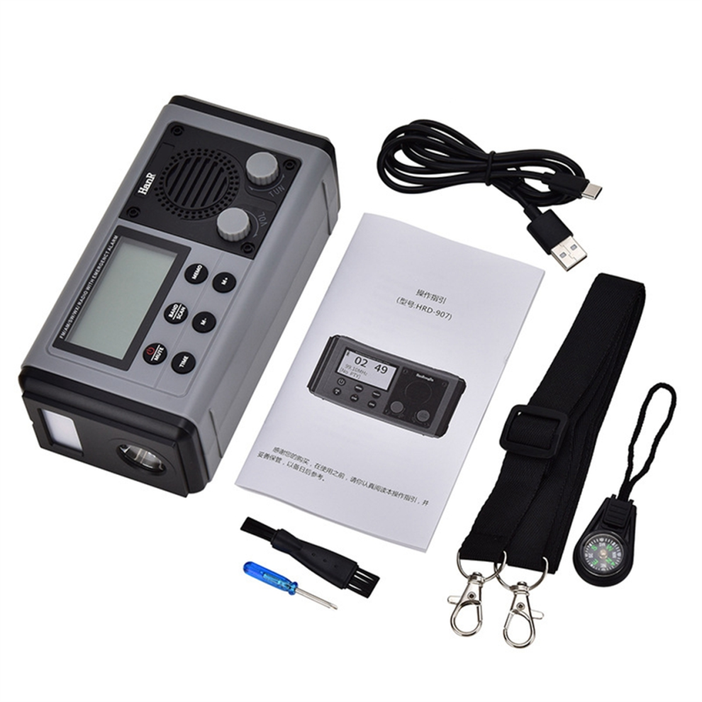 Hrd907 Crank Radio 10000Mah Emergency A 4851280580357