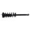 TRQ Rear Left Shock & Spring Strut Assembly Drivers Side Compatible with 2007-2017 Lexus LS460 3