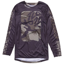 Troy Lee Designs GP Pro volwassen motorshirt, verpakt in zwart/olijf klein
