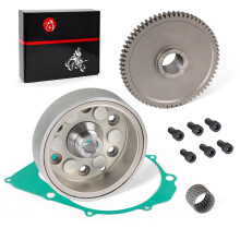Kit d'embrayage unidirectionnel de dmarreur et rotor de volant pour Yamaha Warrior 350 Big Bear 350 MOTO4 YFM350 Kodiak 400 19902001