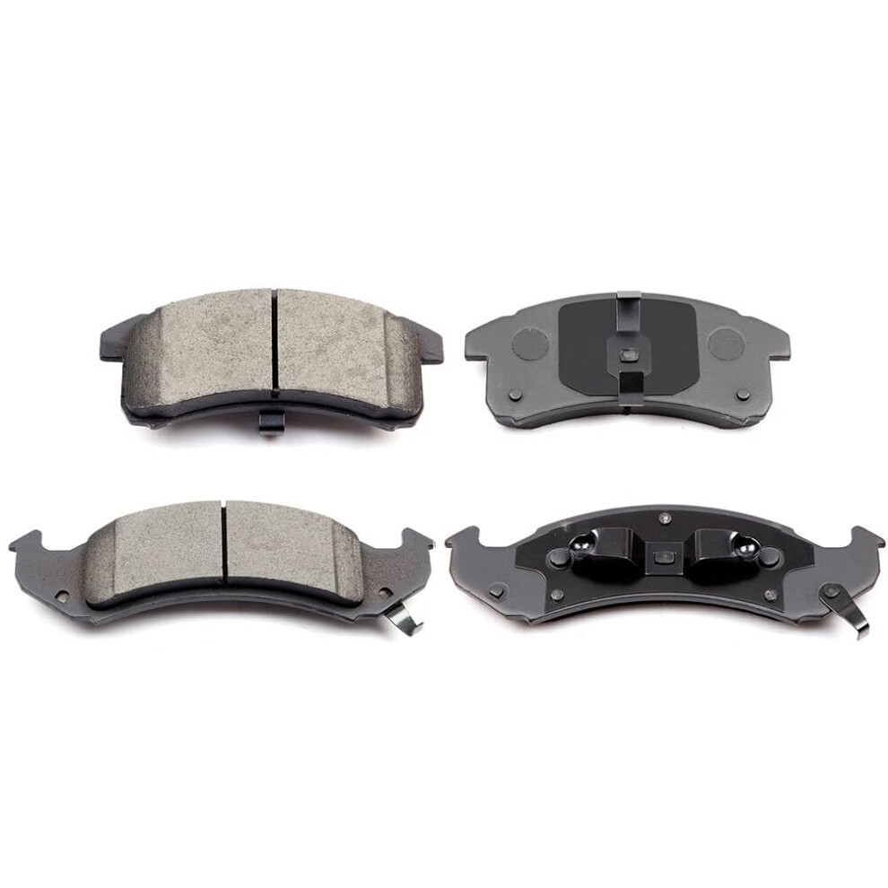 Eccpp D623-7384 4Pcs Front Ceramic Disc Brake Pad Set Fit For Buick Lesabre 1994-1999 For Buick Park Avenue 1994-1996 For Buick Riviera 1995-1996 For 840342797912