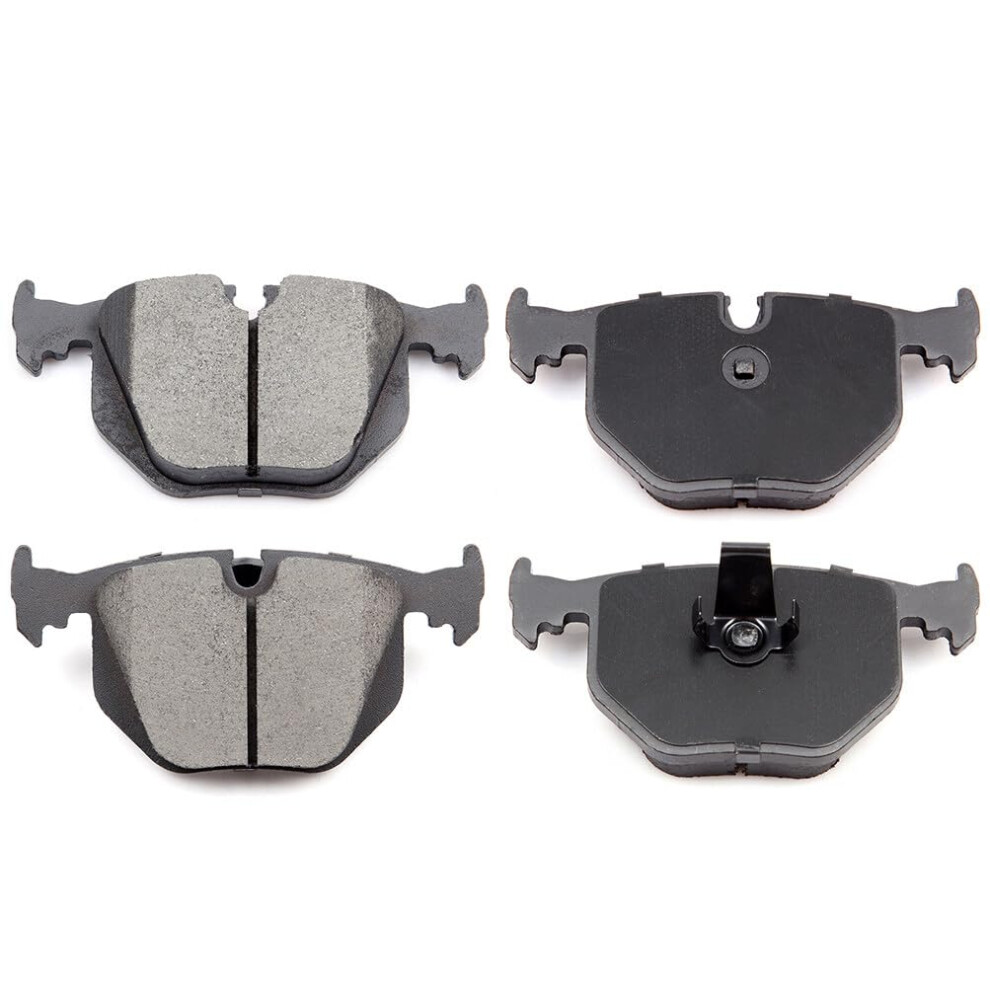 Eccpp D683-7427 4Pcs Rear Ceramic Disc Brake Pad Set Fit For Bentley Arnage 2000-2001 For Bmw 330Ci 2001-2006 For 330I 2001-2005 For 330Xi 2001-2005 840342798292