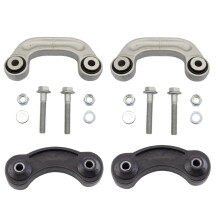 TRQ Vorderer und hinterer Stabilisator-Verbindungssatz, kompatibel mit Audi A6 20062011, A6 Quattro 20072011 S6