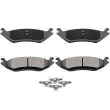 ECCPP D967-7867 4 szt. Zestaw tylnych plmetalowych klockw hamulcowych pasuje do Chrysler Aspen 2007-2009 Dla Dodge Dakota 2010 Dla Dodge dla Durang