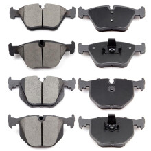 ECCPP D946-7592 D683-7427 Przednie i tylne ceramiczne klocki hamulcowe Pasuja do BMW 330Ci 2001-2006 Dla 330i 2001-2005 Dla 330xi 2001-2005 Dla M3 20
