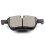 ECCPP D939-7841 4pcs Front Ceramic Disc Brake Pad Set Fit For Mini Cooper 2002-2008 2