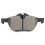 ECCPP D939-7841 4pcs Front Ceramic Disc Brake Pad Set Fit For Mini Cooper 2002-2008 3