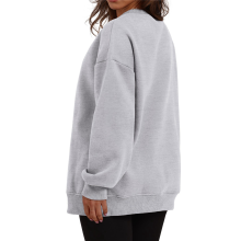 Womens Crewneck Long Sleeve Sweatshirts Gray L