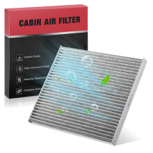 BDFHYK CF11819 Kabineluftfilter m/aktivt kul kompatibelt med Chevy 2010-2017 Equinox 2011-2015 Captiva Sport kompatibel med Hyundai 12-17 Azera 1
