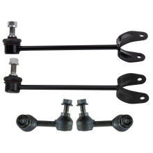 TRQ Vorderer und hinterer Stabilisator-Verbindungssatz, kompatibel mit 20072017 Lexus LS460 20082016 LS600h