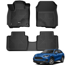 Dywaniki KARPAL do Honda HR-V 2023 2024 2025 Przedni i drugi rzad Gumowe TPE Wykladziny podlogowe chroniace przed kazda pogoda Bezwonne, antyposlizgo