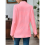 Women's Stand Collar Jacket Pink M 9