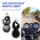 Universal 12V Motorcycle LCD Digital Odometer Speedometer 10