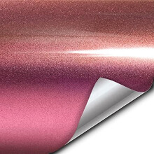 VVIVID XPO Vinyl-Autofolie, glnzend, flssiges Metall, Pink (1,5 Fu x 5 Fu)