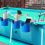 8PCS Plastic Storage Rack Poolside Organizer for Drinks Tools 4