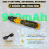 Cordless Mini Grinder Kit 3D Printed Resin Cured Engraving Pen 6