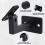 5 Pcs Adjustable Swivel Handrail Brackets,for Outdoor Staircase 7