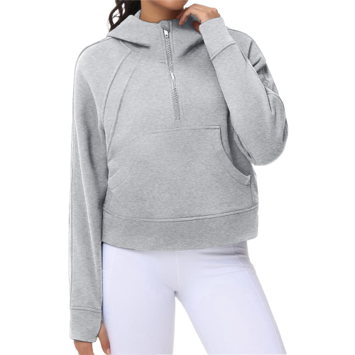 Womens' Hoodies Grey M 2