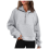 Womens' Hoodies Grey M 5
