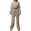 Women's suits Khaki L 3