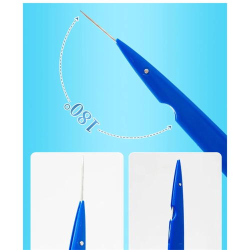 Multi-Functional Foldable Pottery Needle Steel Tool A 2