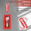 Fire Extinguisher Signs, 15 Pack 4x12 Inch Signs 6