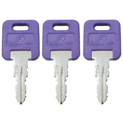 3-Pack Global Link RV Sleutels Kies Uw Sleutelcode (G312)