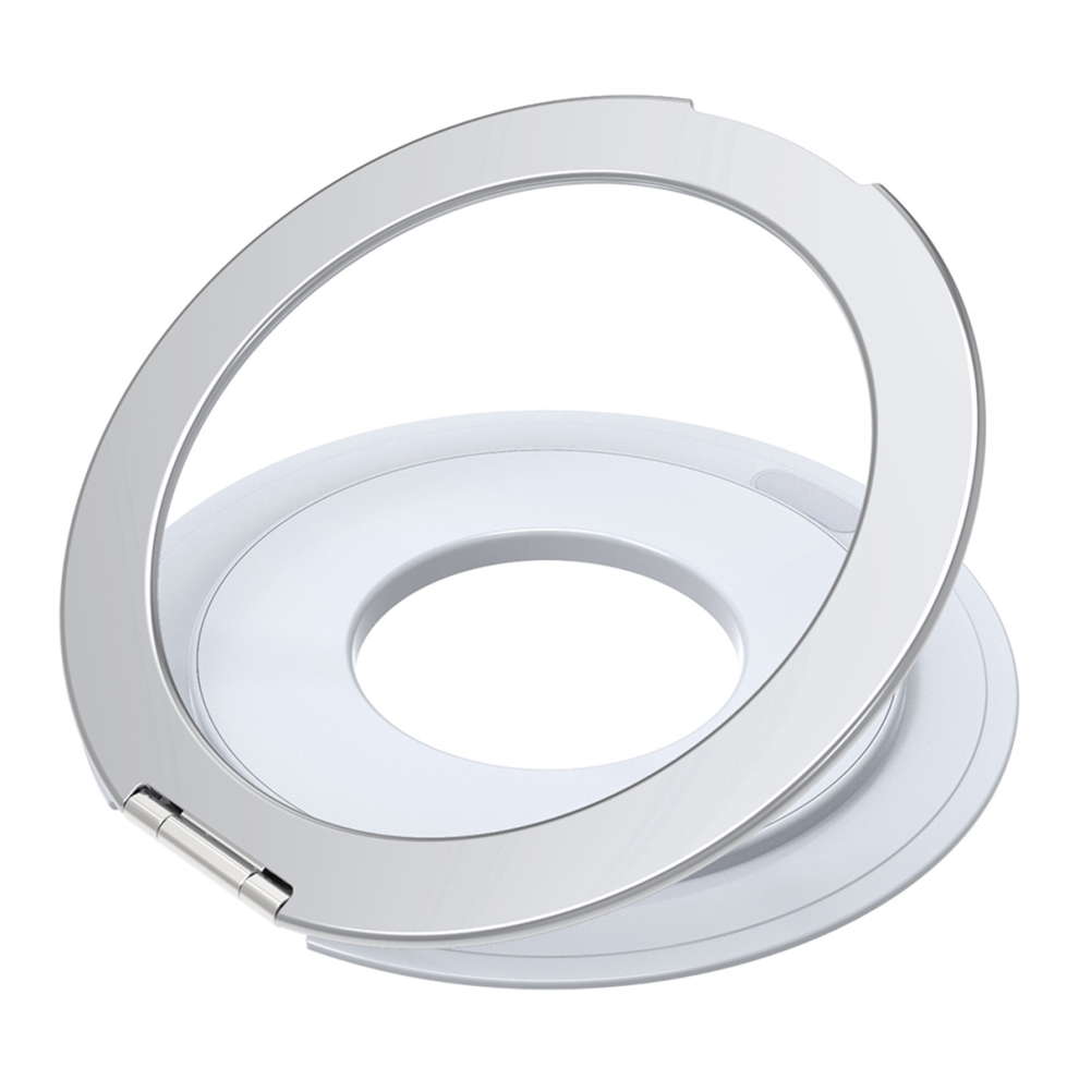 Self-Adhesive Magnetic Tablet Stands Rotatable Holder Silver 4851280511184