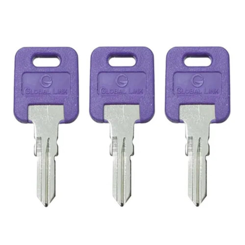 3-Pack Global Link RV Sleutels Kies Uw Sleutelcode (G301)