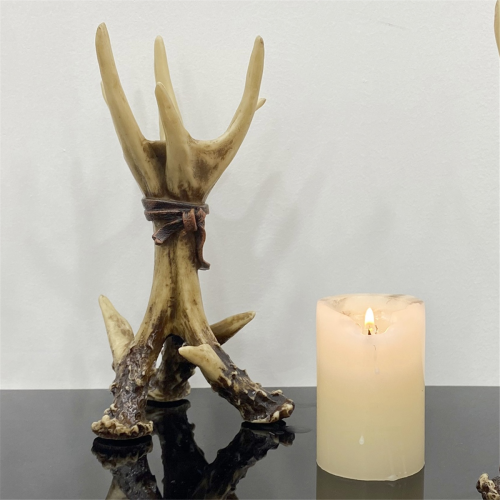 Vintage Candlesticks Resin Animal Candle Holder 2