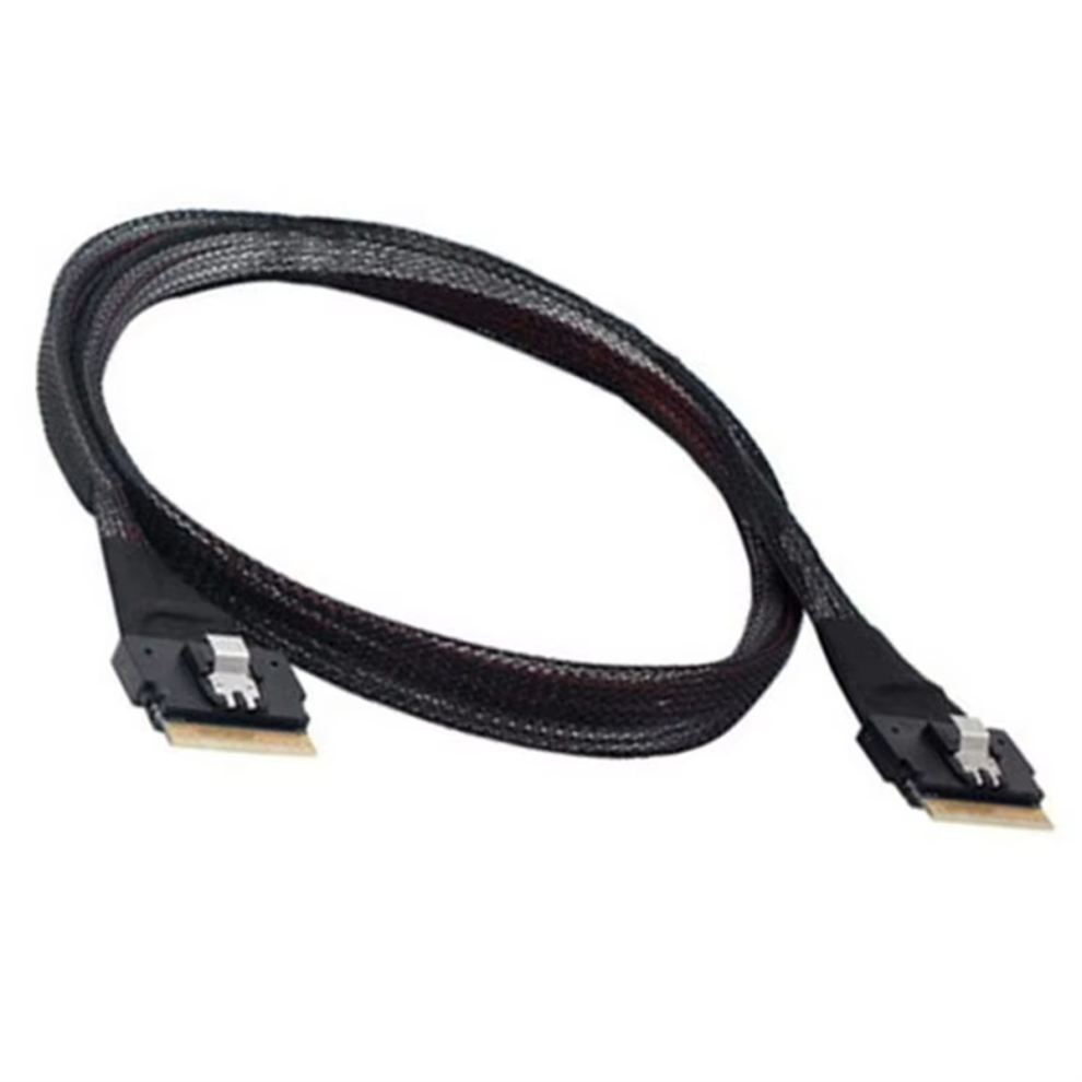 50Cm Slim Sff 8654 8I Male To Sff-8654 Sas4.0 74Pin Cable 4851280517391