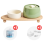 Ceramic Cat Water Fountain USB Charging Automatic Filtration 10