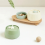 Ceramic Cat Water Fountain USB Charging Automatic Filtration 8