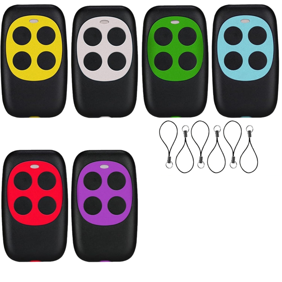Garage Door Opener Remote Control Universal 433.92 Mhz 6Pcs 4851280525204