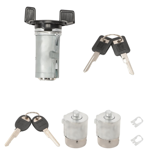 Ignition Lock Cylinder & Door Kit with Keys for