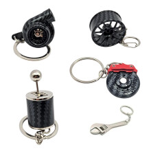 GT//Rotors Carbon Fiber 5ks Mini Autodly Klcenky - Turbo estistupnov manuln prevodovka Radic kolo s tyc Cerven klc na brzdov rotor