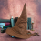 Fashion Witch Wizard Hat Sorting Leather Halloween Party Props 4